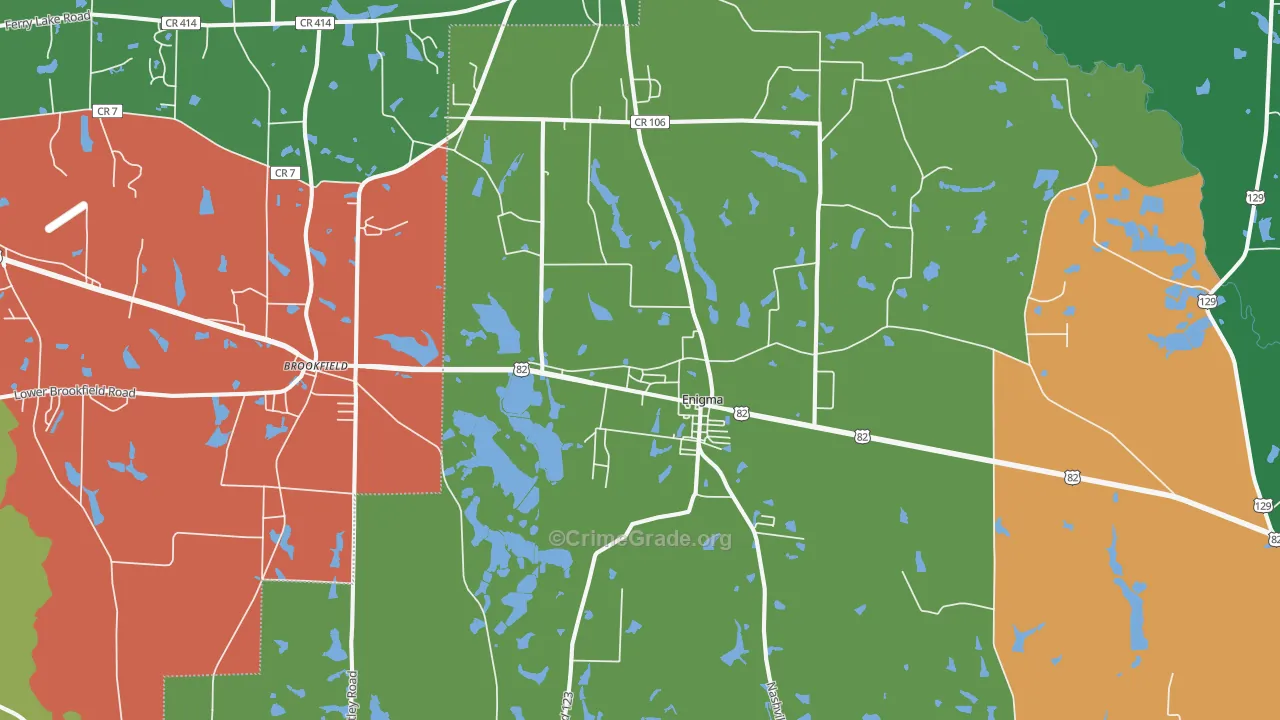 31749, GA Map of Theft Rates