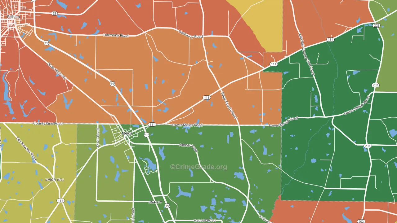 31765, GA Map of Theft Rates