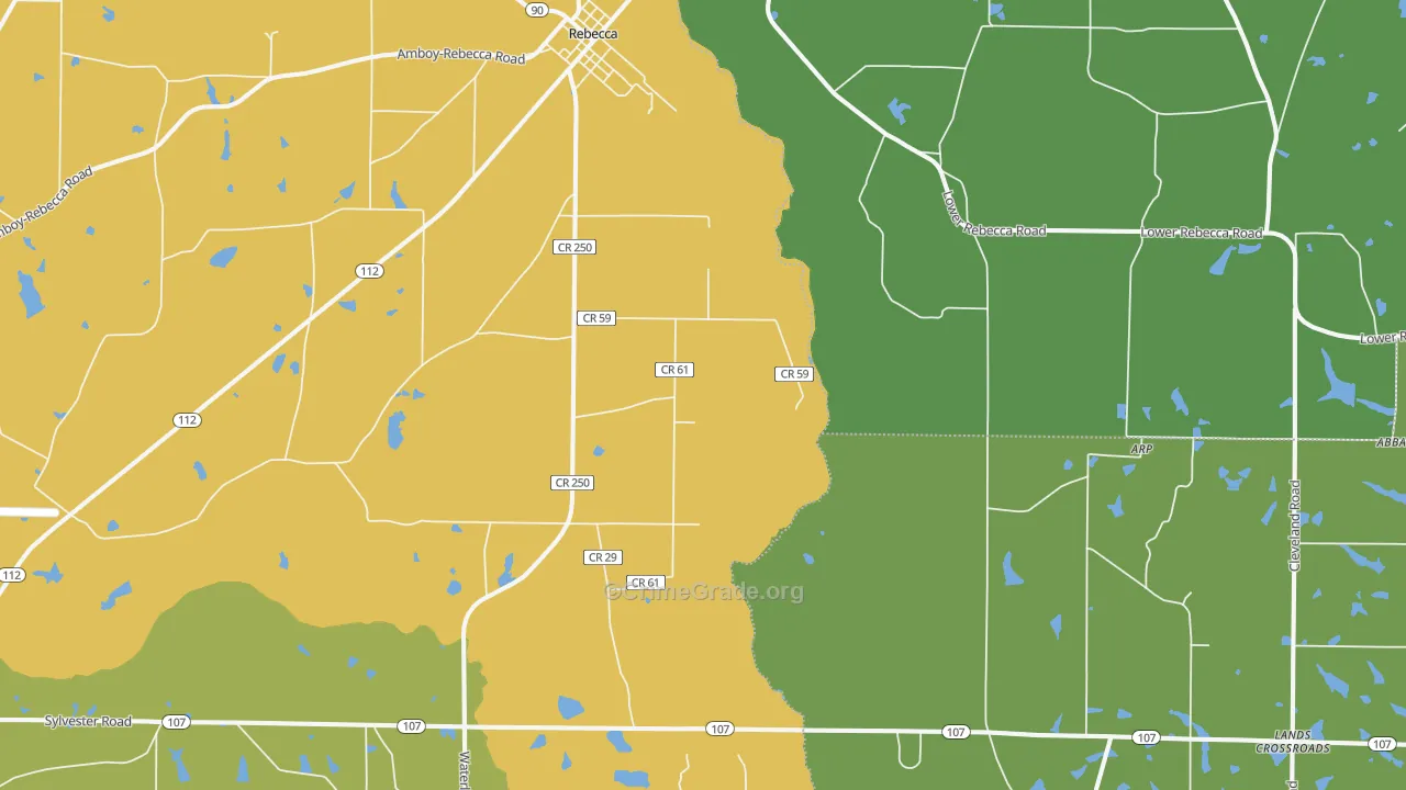 31783, GA Map of Theft Rates