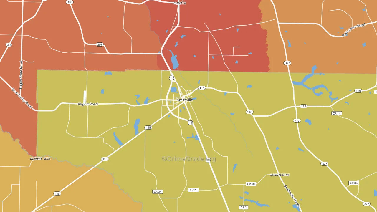 31787, GA Map of Theft Rates