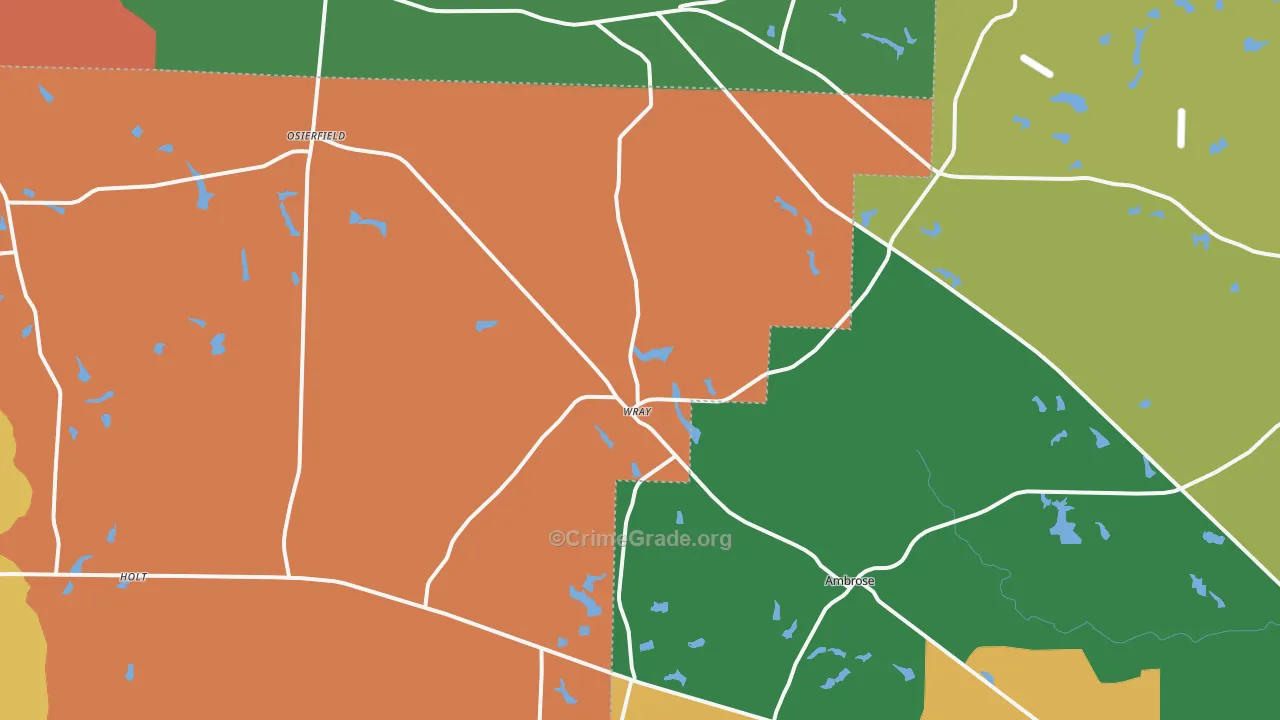 31798, GA Map of Theft Rates