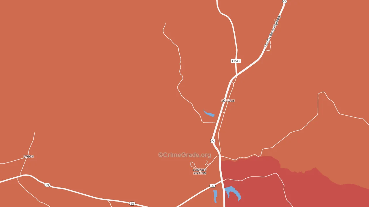31814, GA Map of Theft Rates