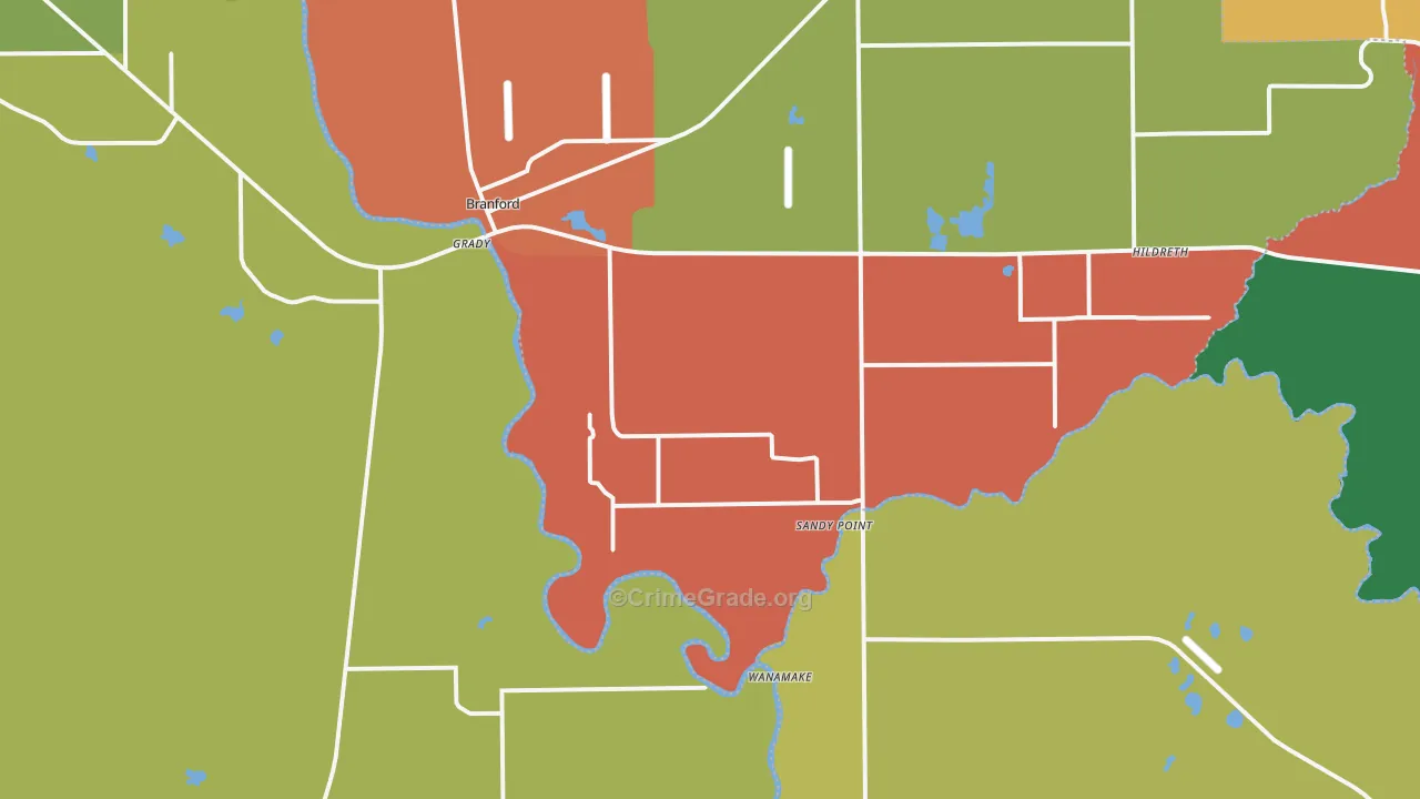 32008, FL Map of Theft Rates