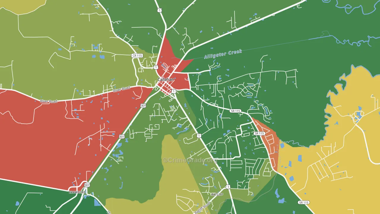 32011, FL Map of Theft Rates