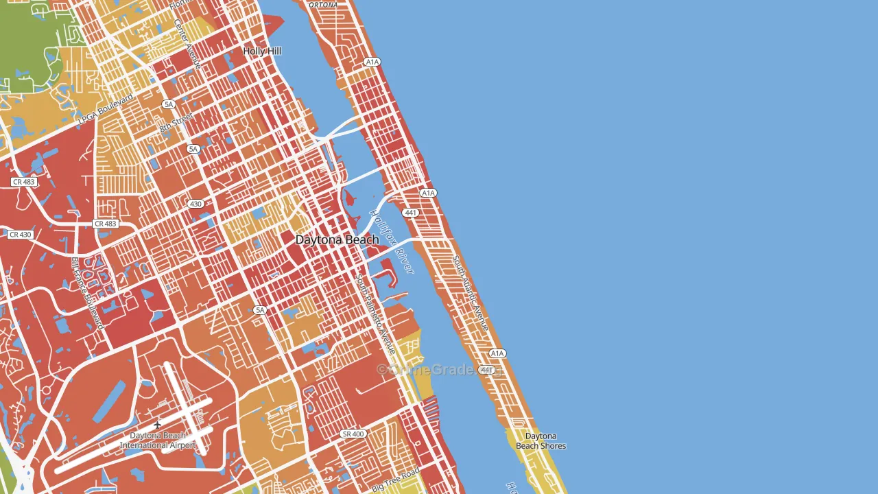 32118, FL Map of Theft Rates