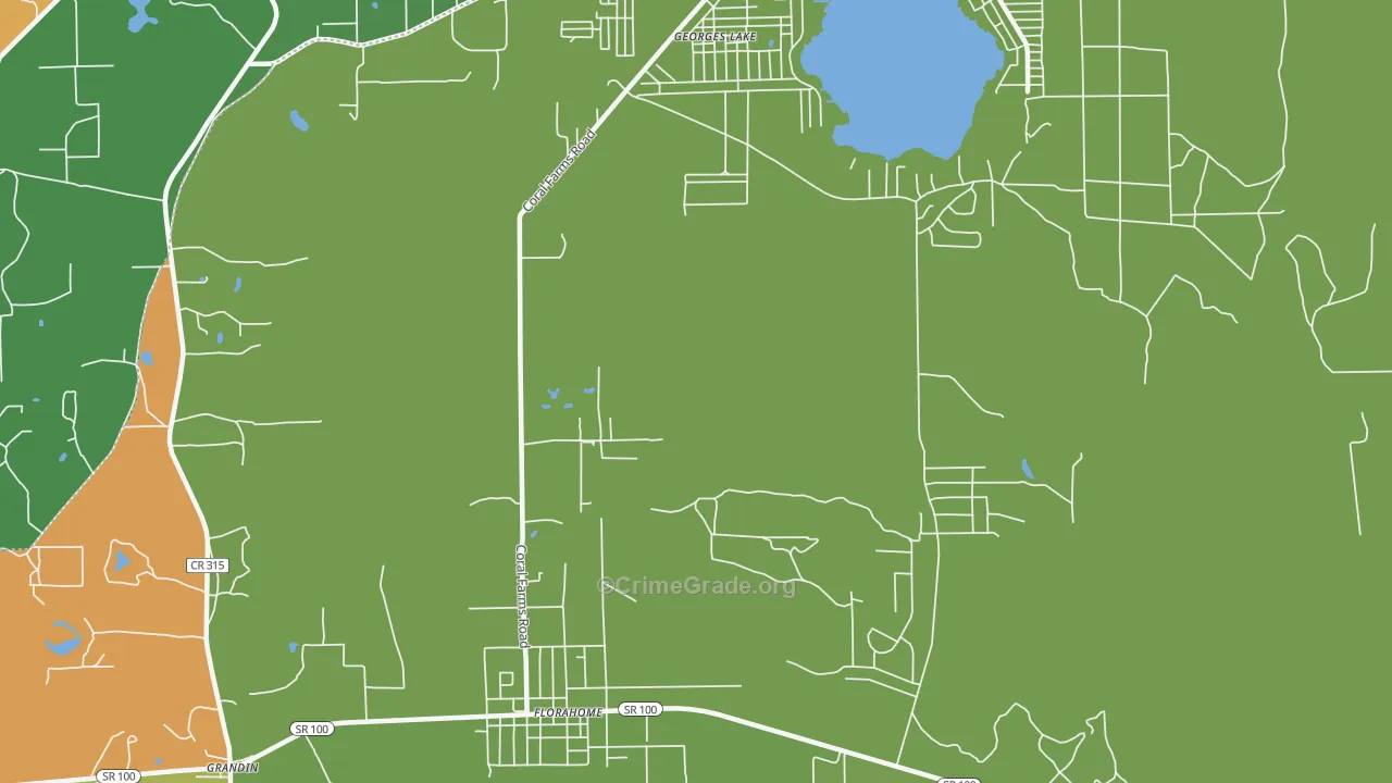 32140, FL Map of Theft Rates