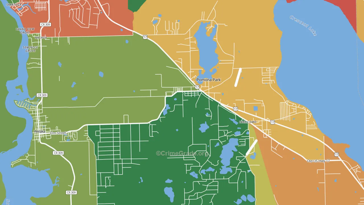 32181, FL Map of Theft Rates