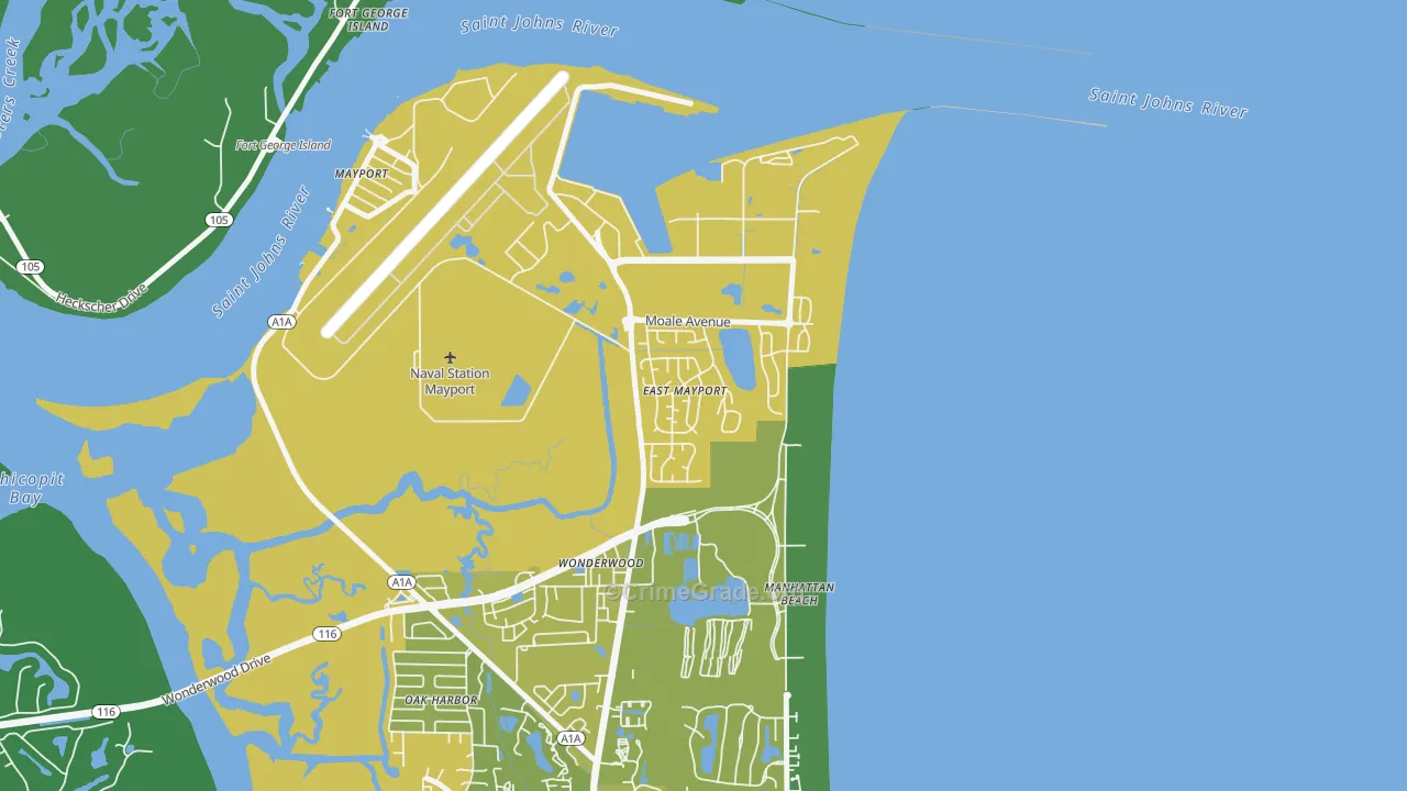 32227, FL Map of Theft Rates