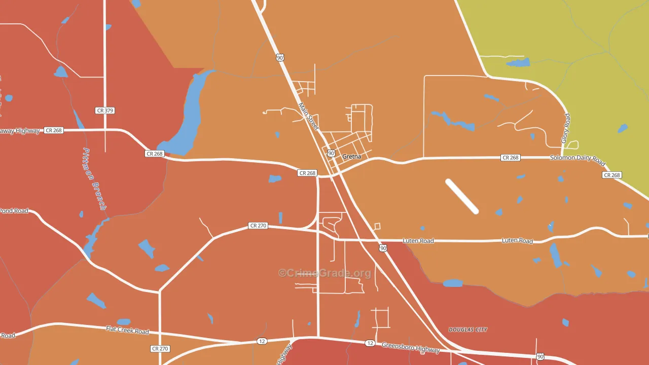 32332, FL Map of Theft Rates