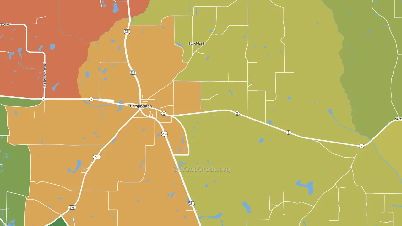32426, FL Map of Theft Rates