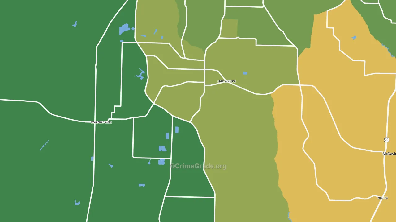 32568, FL Map of Theft Rates