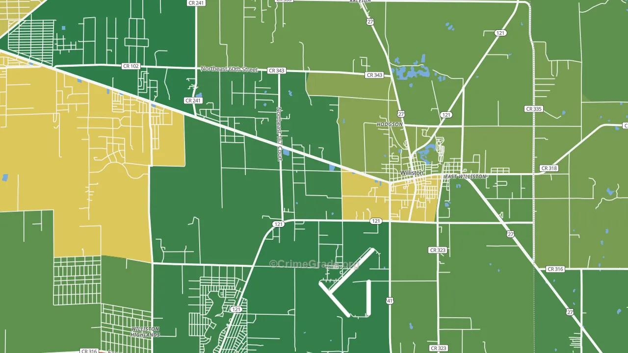 32696, FL Map of Theft Rates