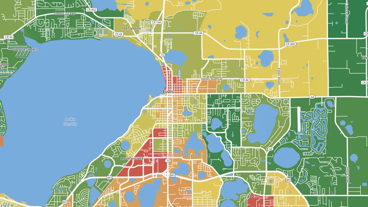 32726, FL Map of Theft Rates