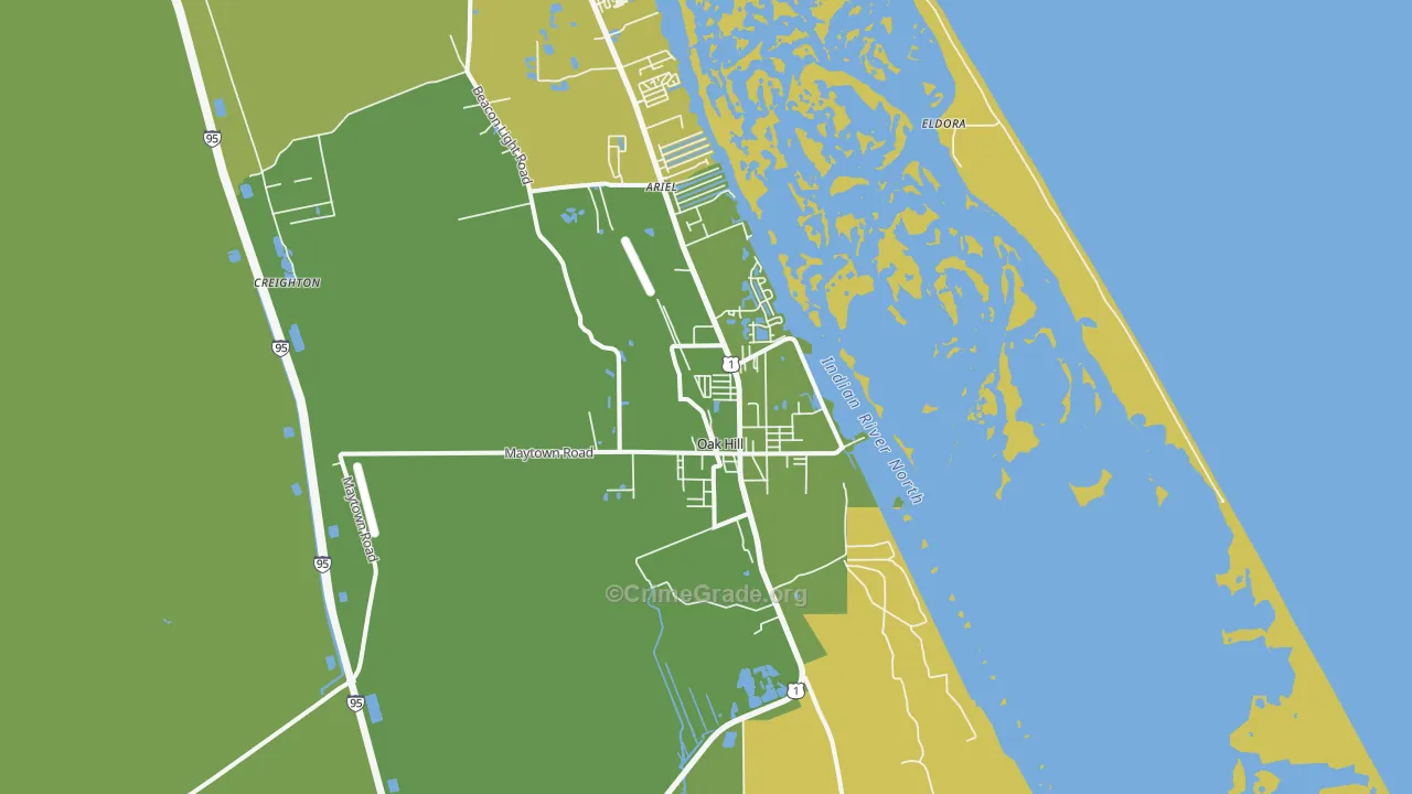 32759, FL Map of Theft Rates