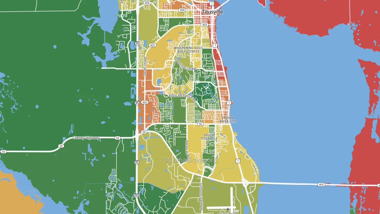32780, FL Map of Theft Rates
