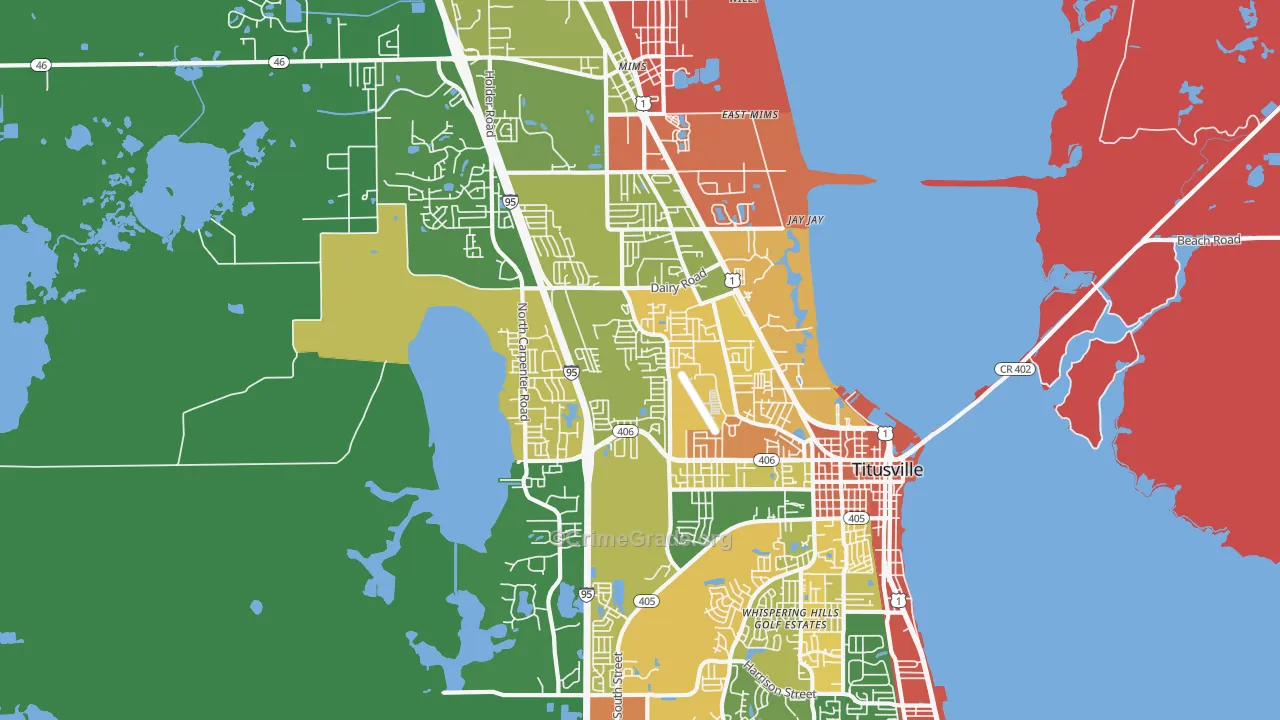 32796, FL Map of Theft Rates
