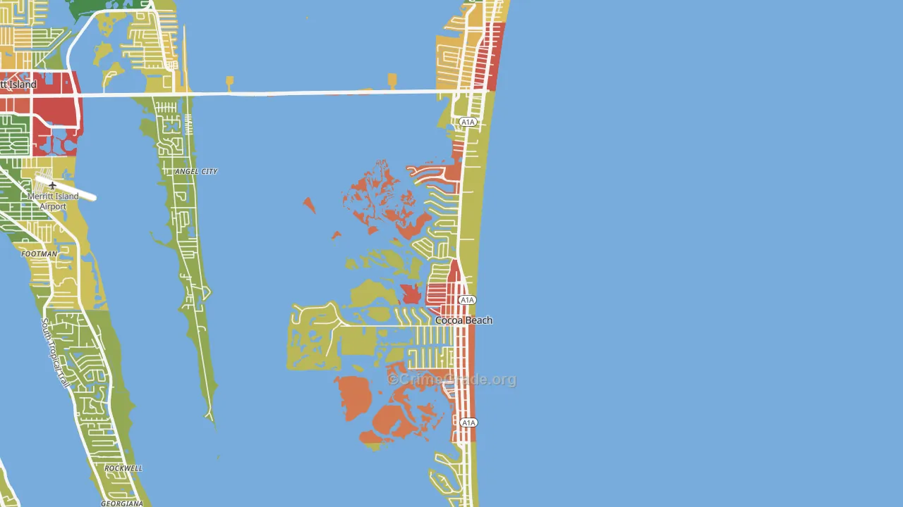 32931, FL Map of Theft Rates