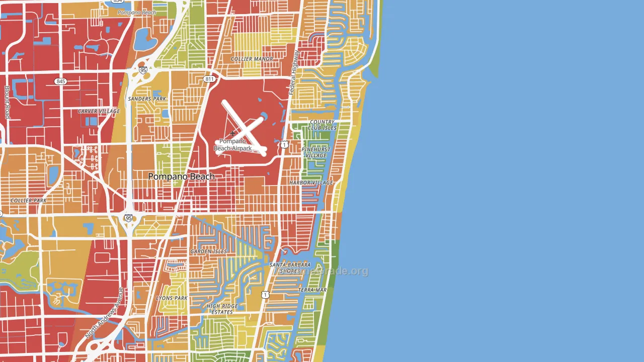 33062, FL Map of Theft Rates