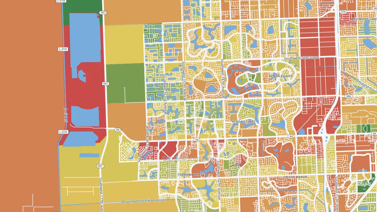 33193, FL Map of Theft Rates