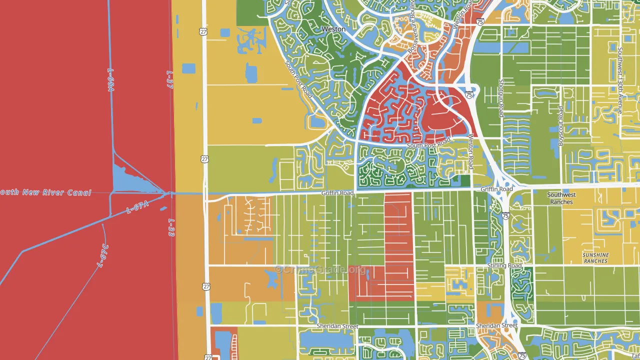 33332, FL Map of Theft Rates