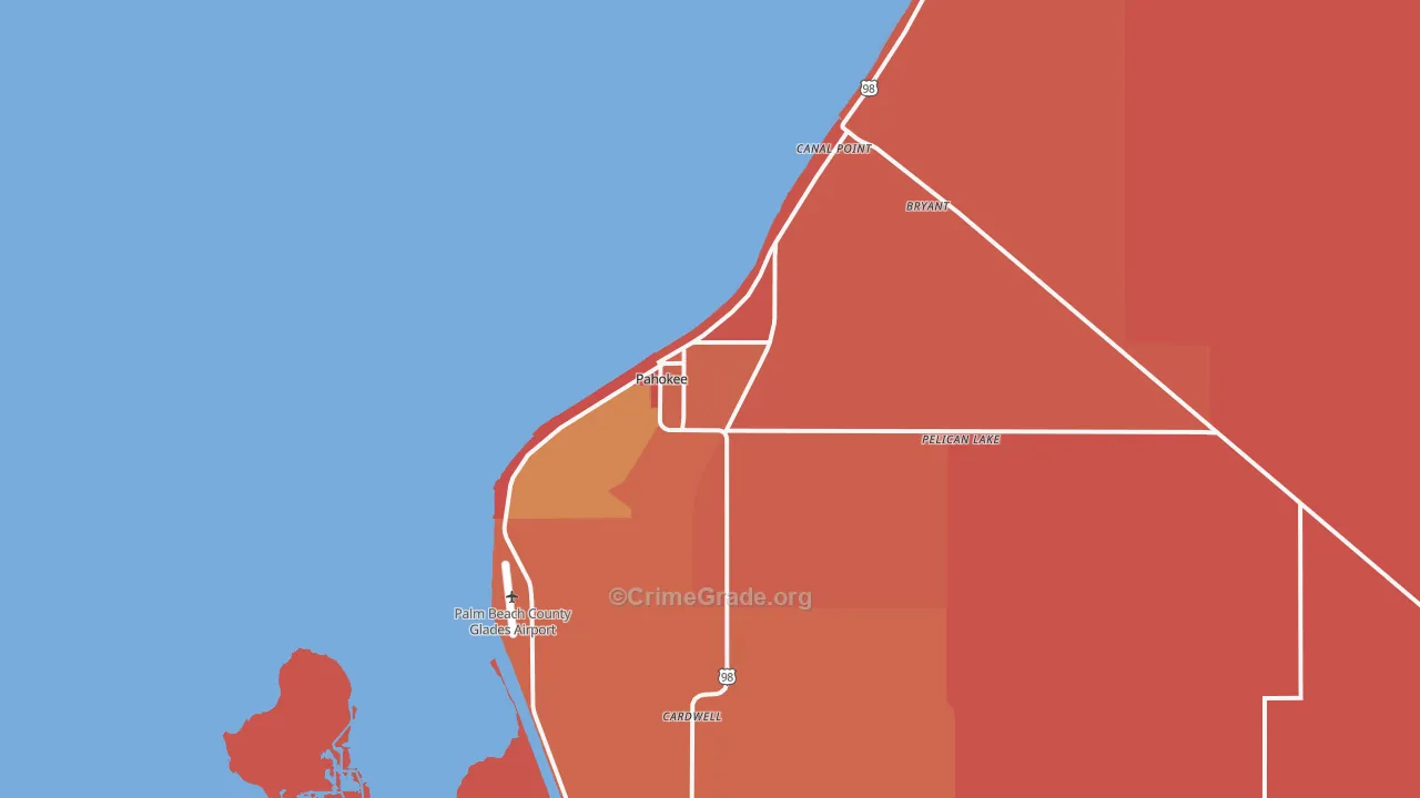 33476, FL Map of Theft Rates
