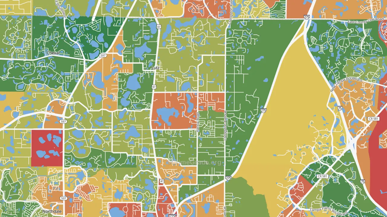 33549, FL Map of Theft Rates