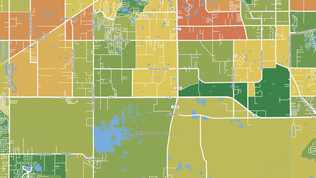 33567, FL Map of Theft Rates