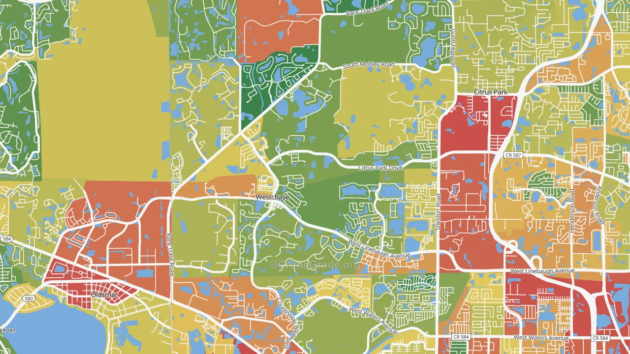 33626, FL Map of Theft Rates