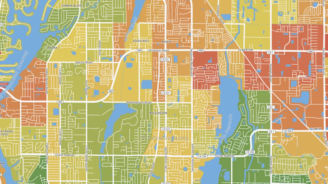 33778, FL Map of Theft Rates