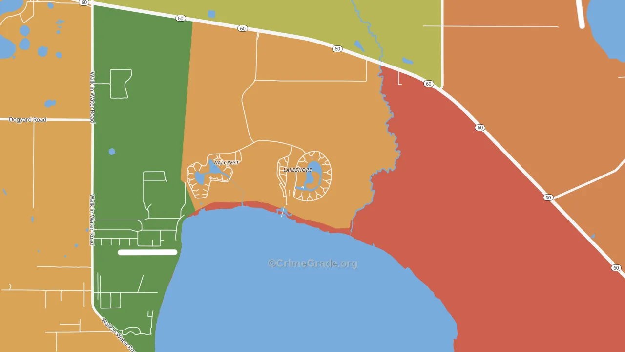 33854, FL Map of Theft Rates
