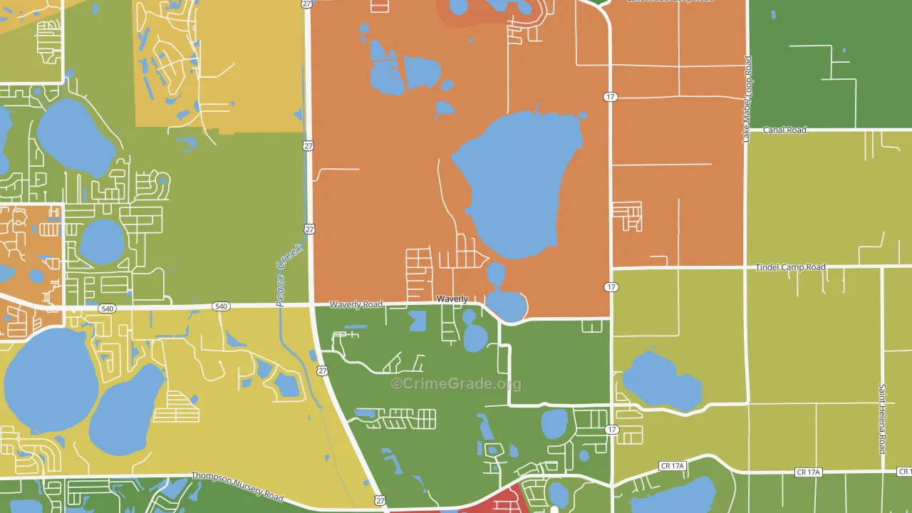33877, FL Map of Theft Rates