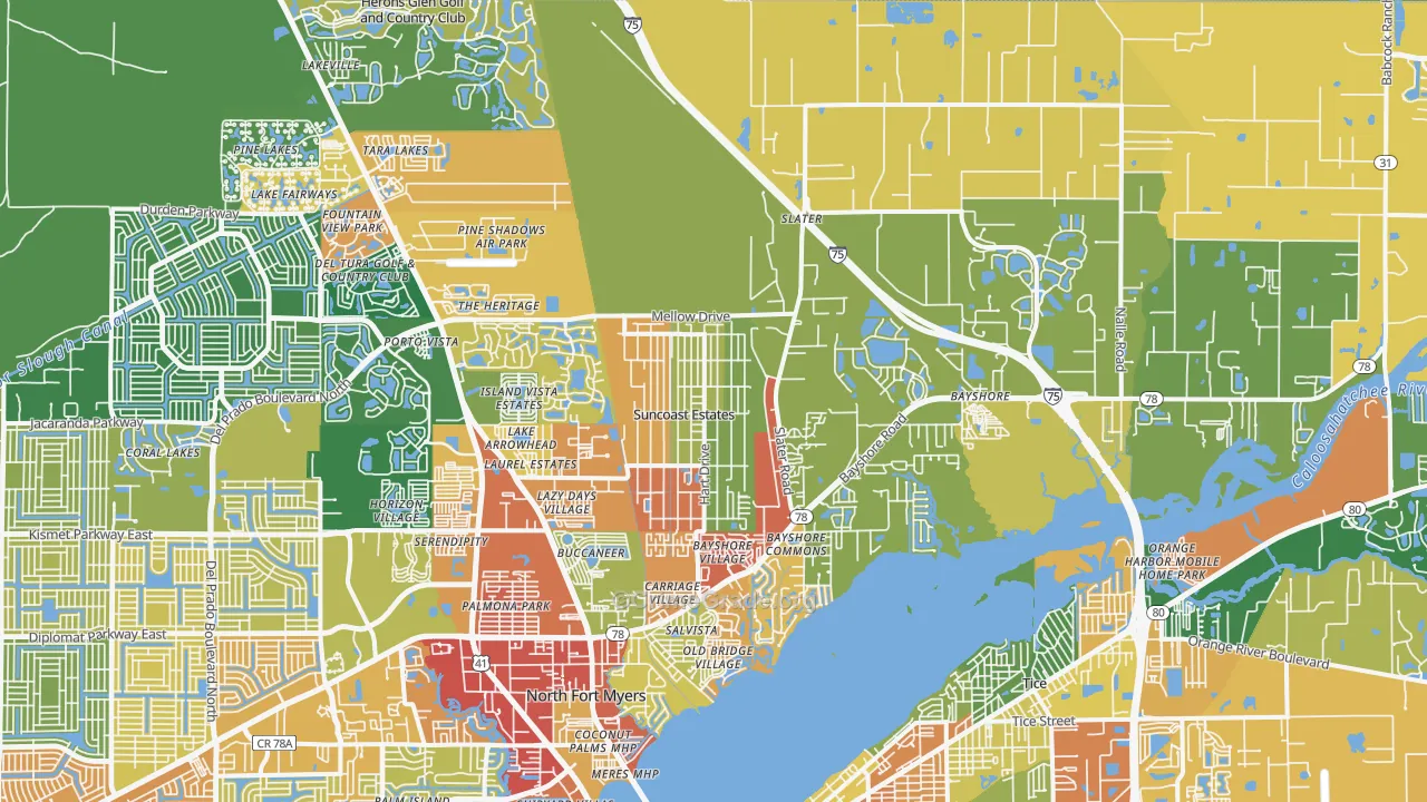 33917, FL Map of Theft Rates