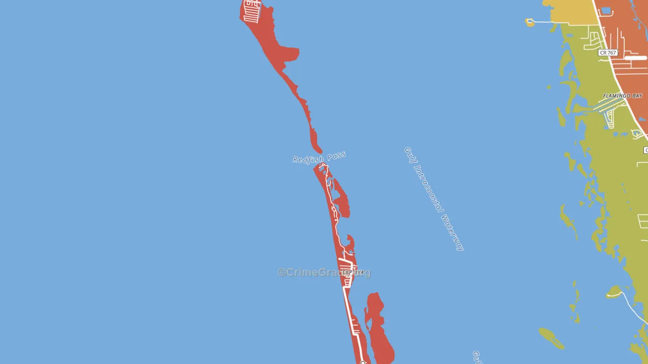 33924, FL Map of Theft Rates