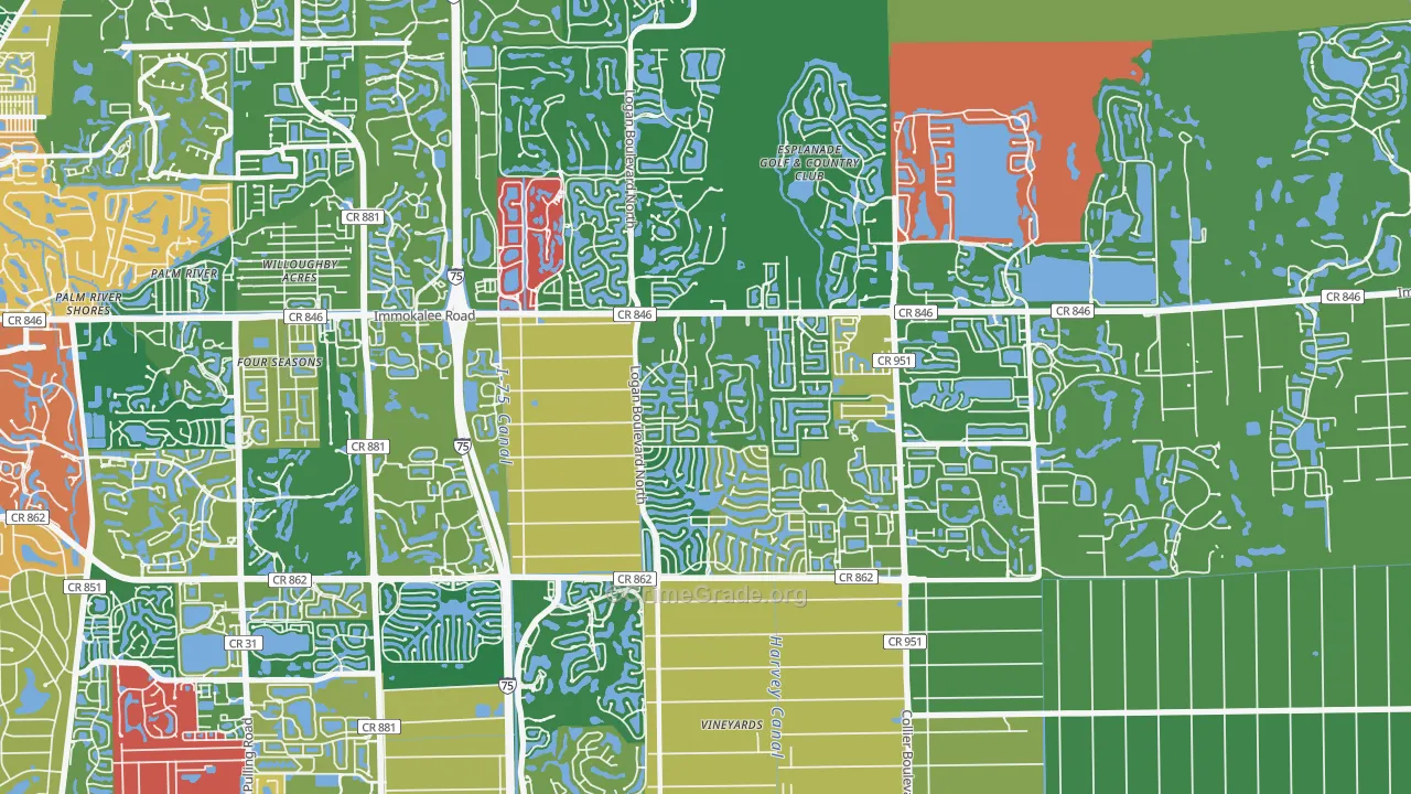 34119, FL Map of Theft Rates