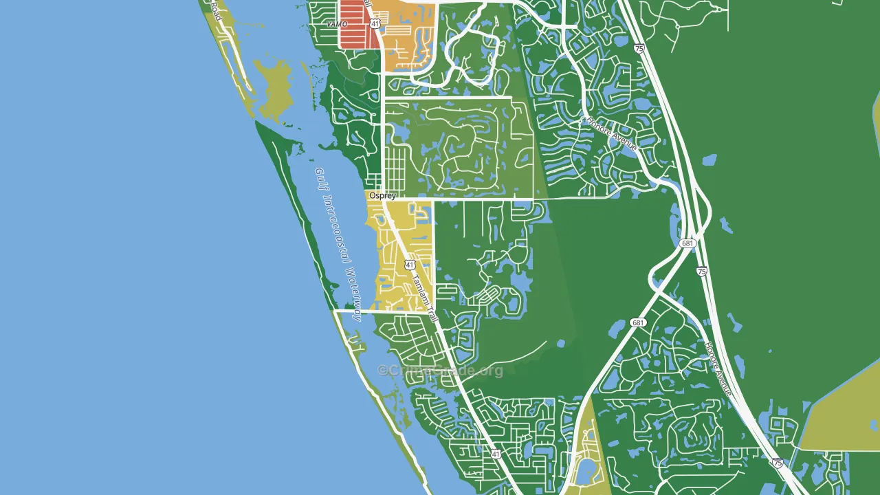 34229, FL Map of Theft Rates