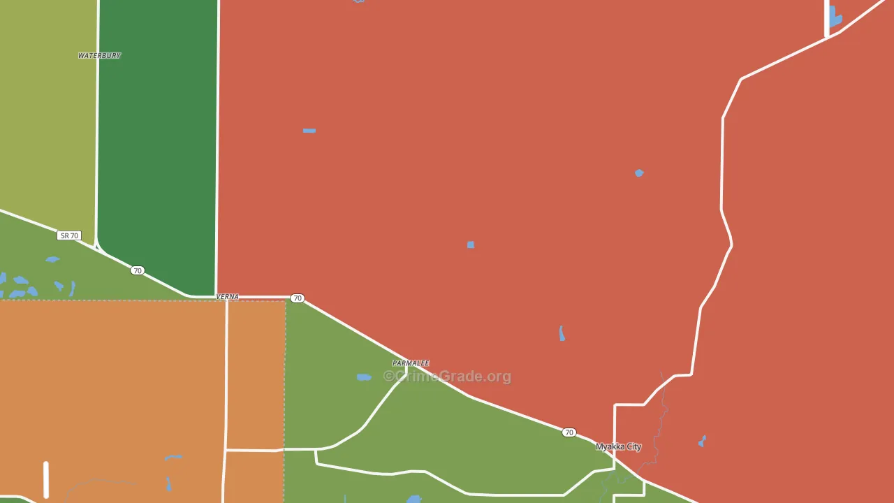 34251, FL Map of Theft Rates