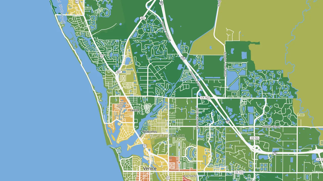 34275, FL Map of Theft Rates