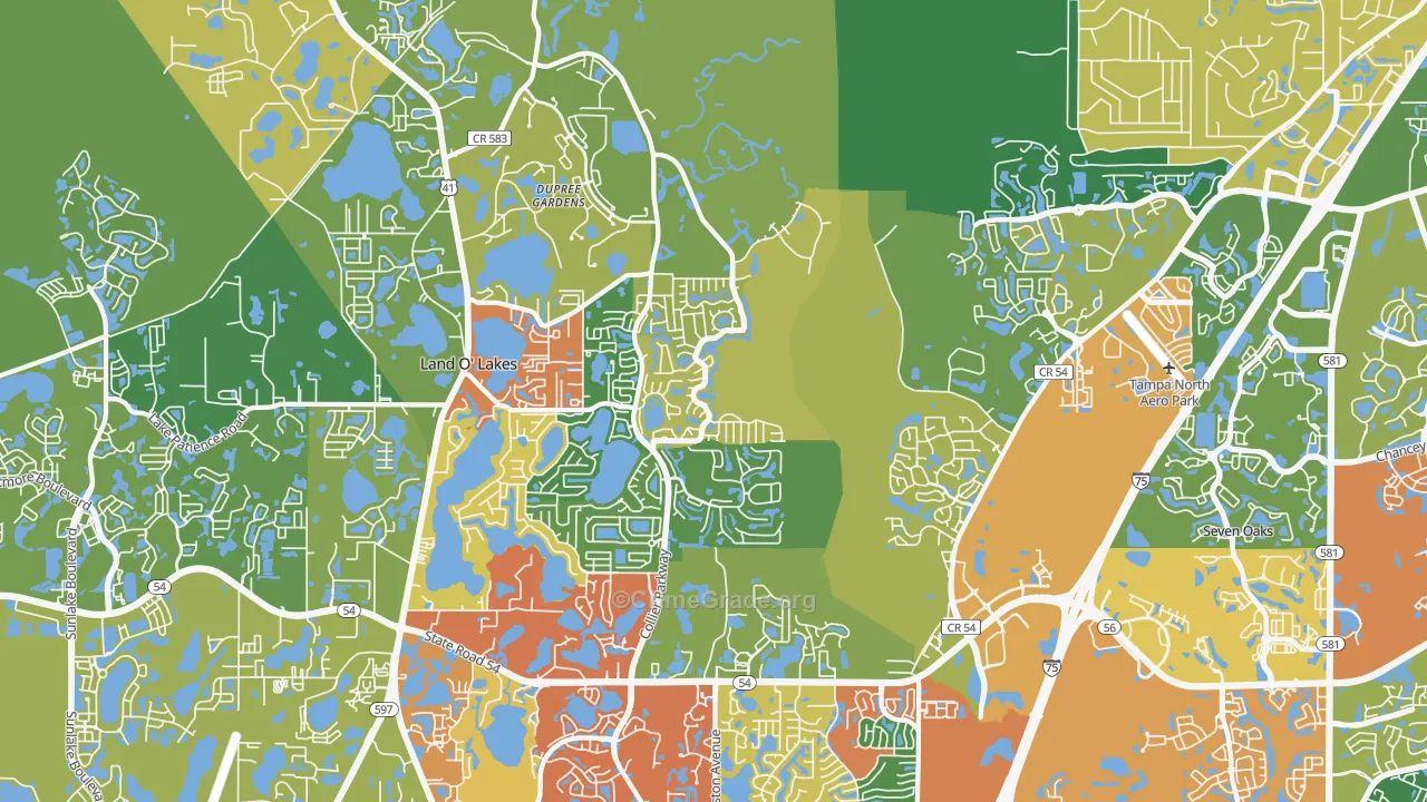 34639, FL Map of Theft Rates