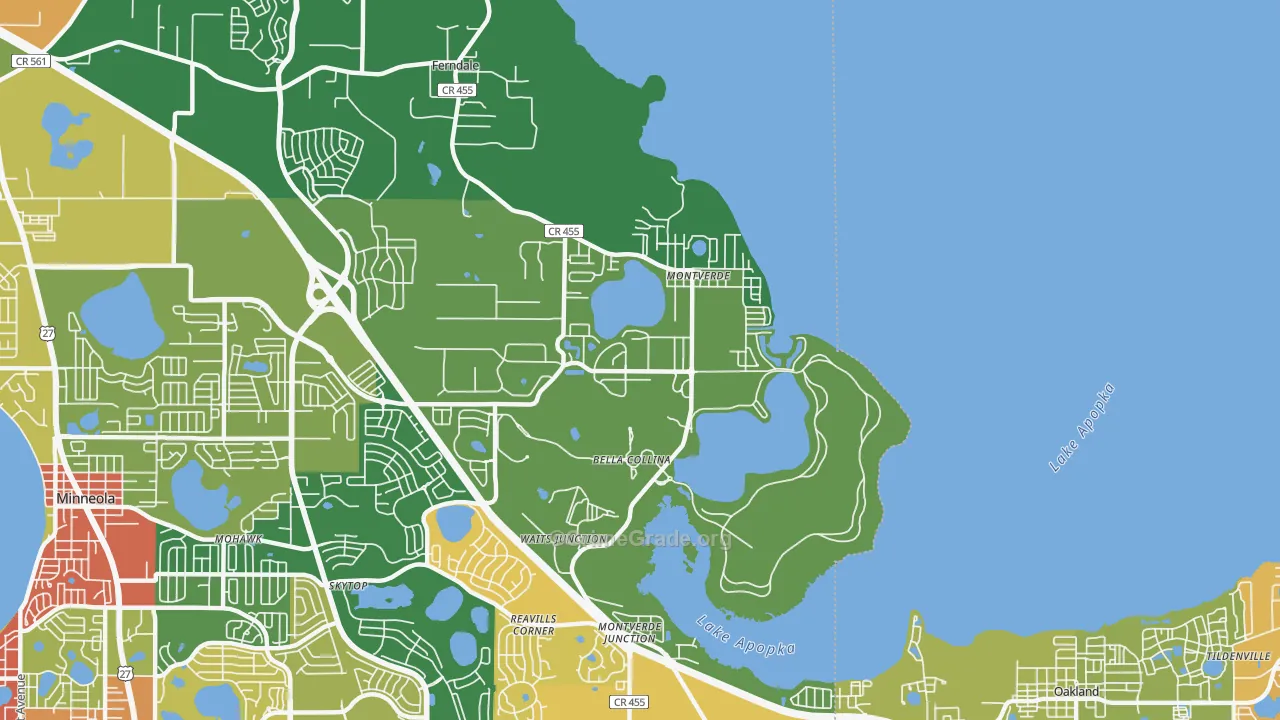34756, FL Map of Theft Rates