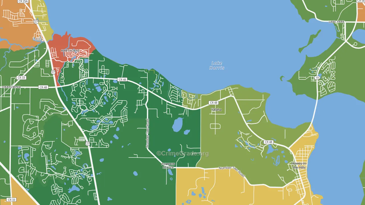 34797, FL Map of Theft Rates