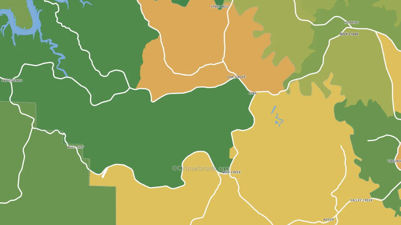 35006, AL Map of Theft Rates