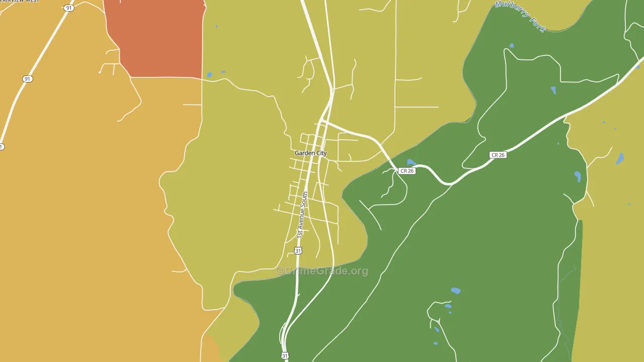 35070, AL Map of Theft Rates