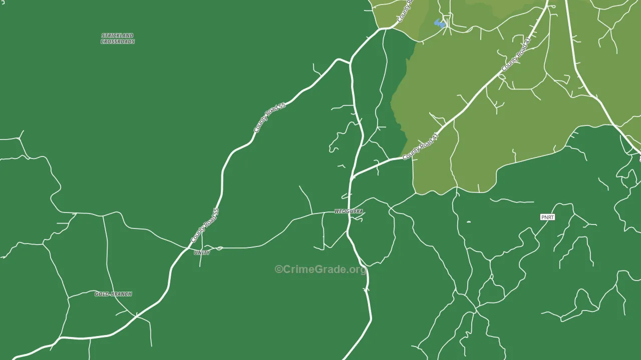 35183, AL Map of Theft Rates