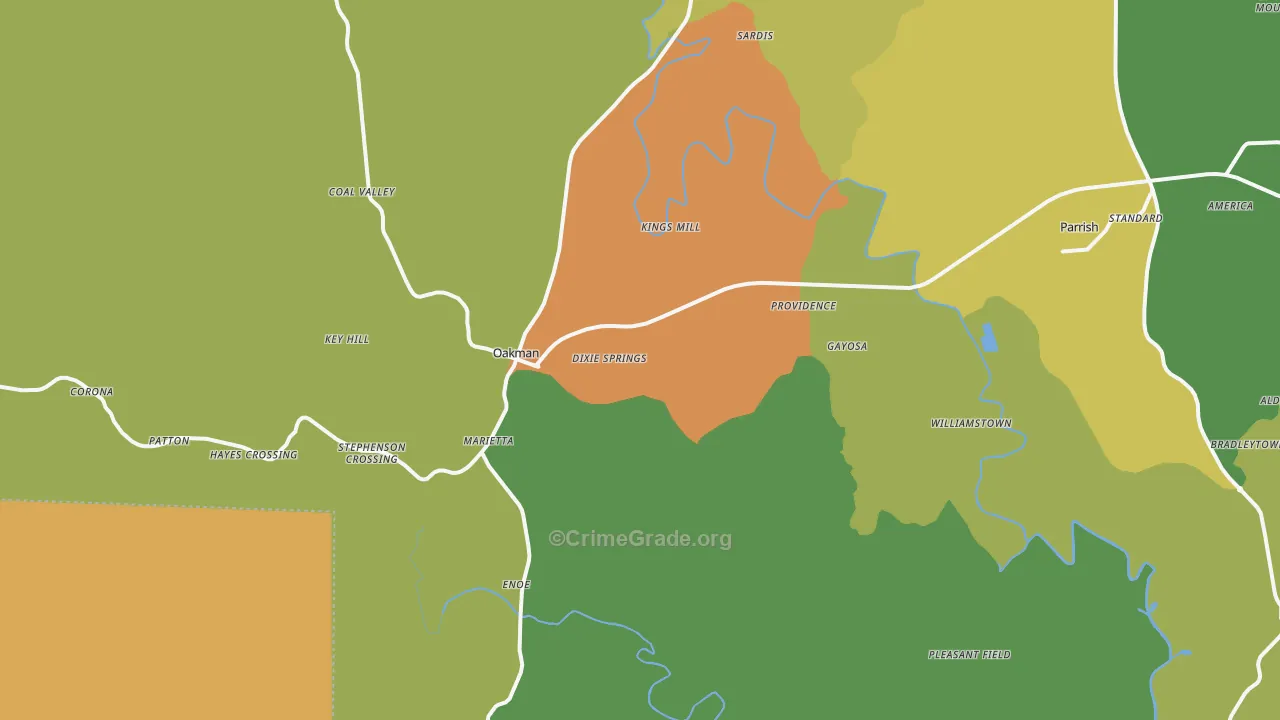 35579, AL Map of Theft Rates