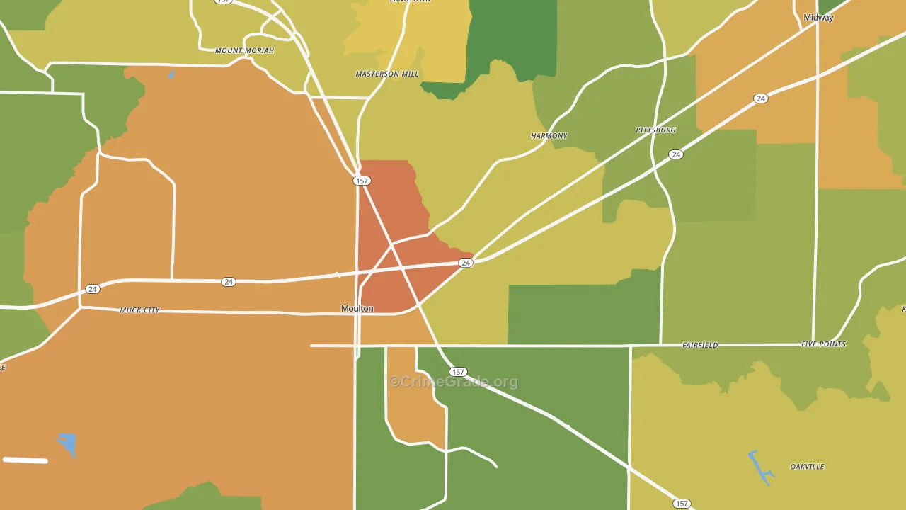 35650, AL Map of Theft Rates