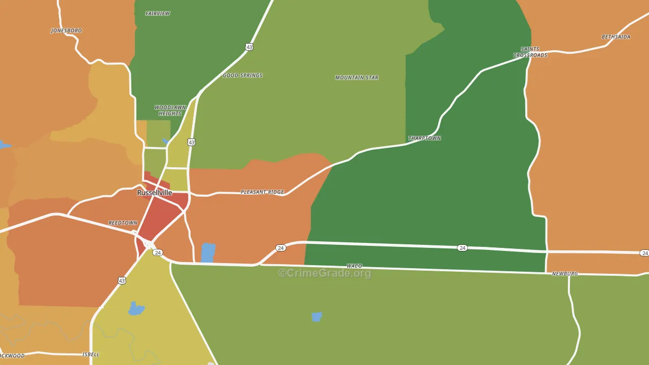 35654, AL Map of Theft Rates