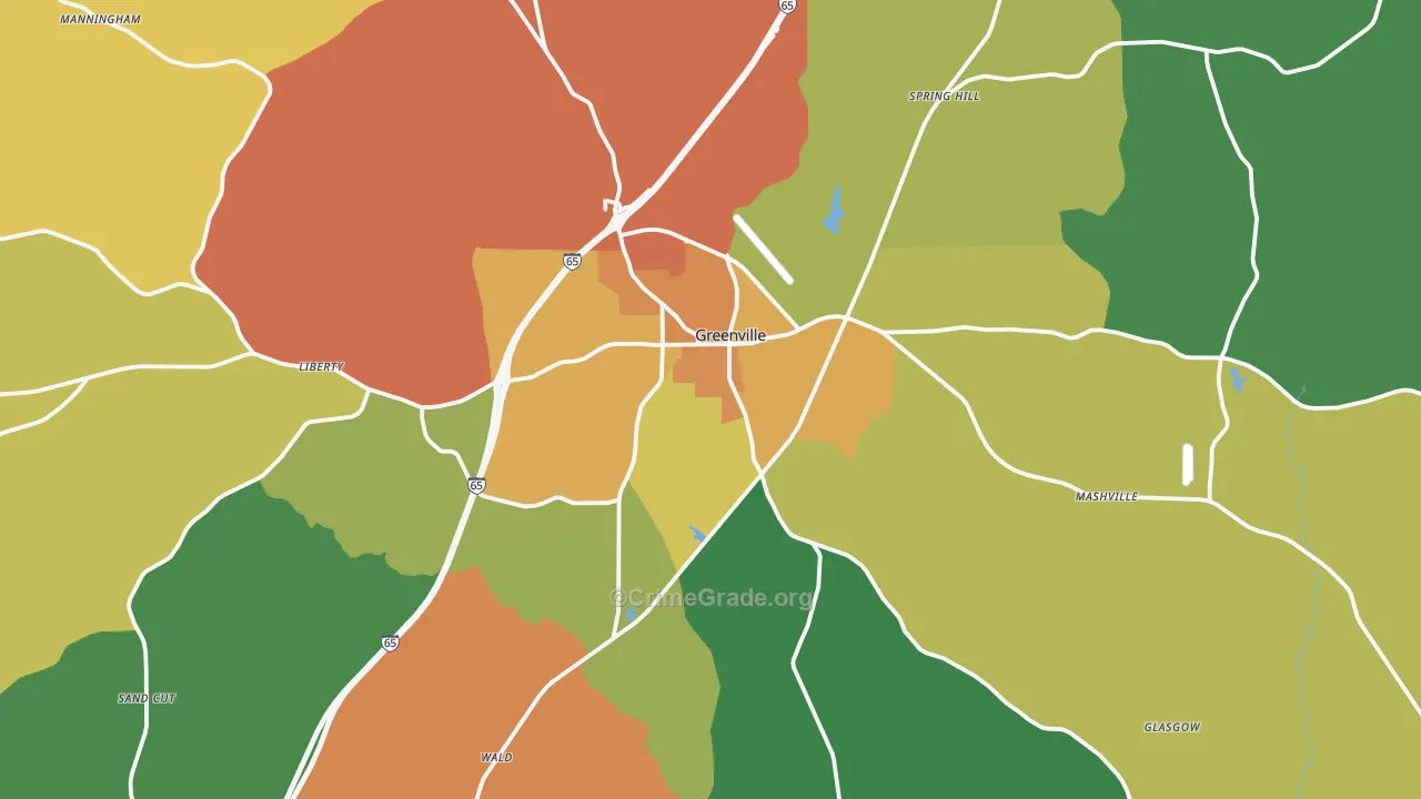 36037, AL Map of Theft Rates