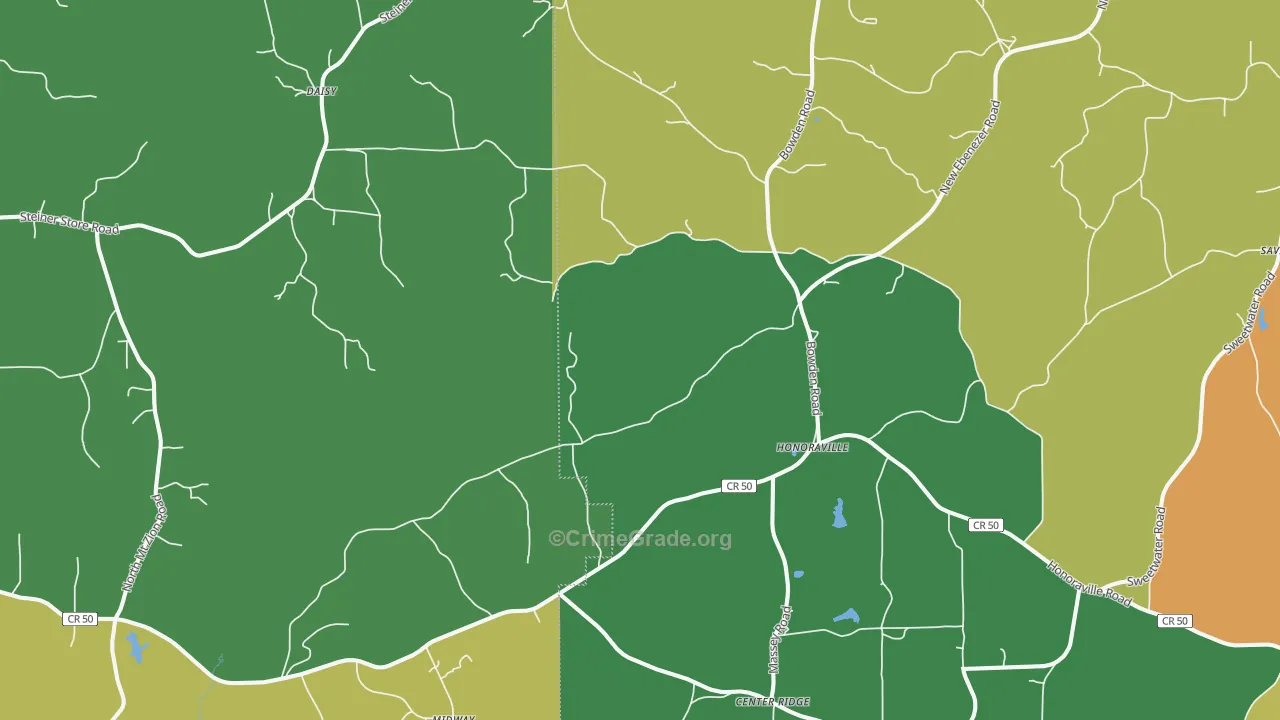 36042, AL Map of Theft Rates