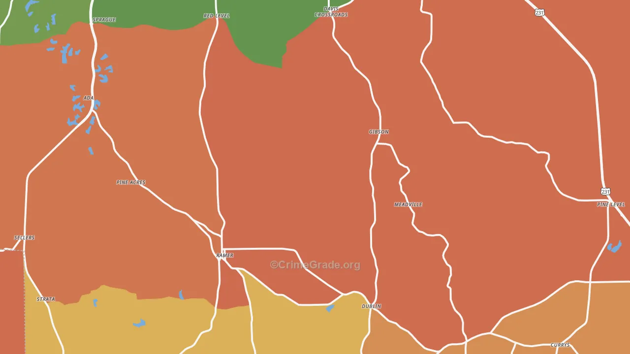 36069, AL Map of Theft Rates