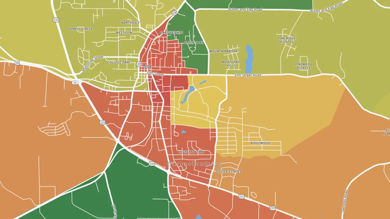 36082, AL Map of Theft Rates
